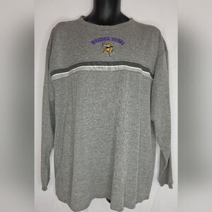 Logo Athletic Vintage 90s NFL Minnesota Vikings Sweatshirt XL Thermal BP-3070